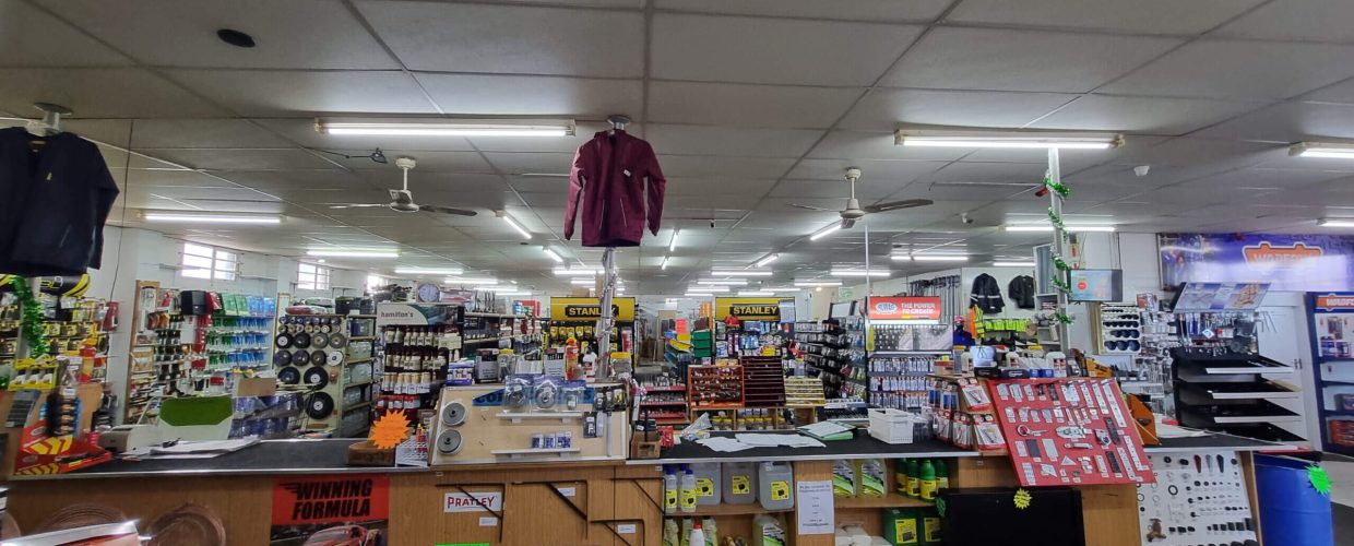 Inside Montague Gardens Hardware and Steel