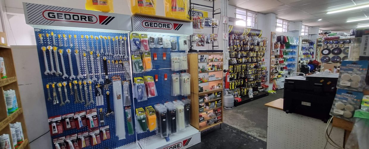 Inside Montague Gardens Hardware and Steel