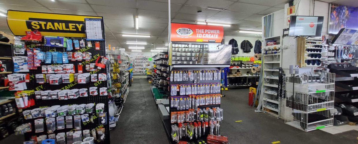 Inside Montague Gardens Hardware and Steel